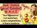 Junk journal spcial dbutant de a  z n2 nos signatures chapitre 1