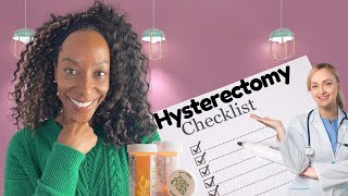 Preparing For My Hysterectomy Vlog | Surgery My Pre Surgery Checklist