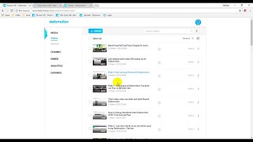 Fast Edit Multi Video Dailymotion by one click