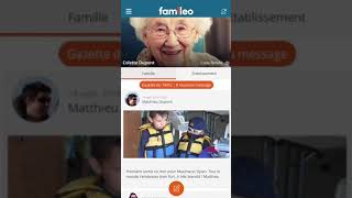 Utilisation de l'application  famileo screenshot 5