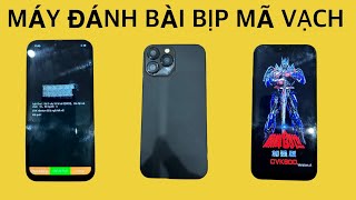 Máy đánh bài bịp | MÁY ĐÁNH BÀI MÃ VẠCH IPHONE 15 MỚI NHẤT 2024, BÁO NHANH CHUẨN XÁC