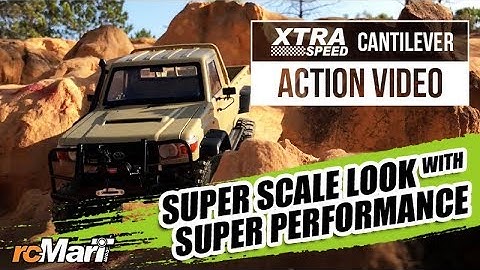 Xtra Speed Cantilever, Super Scale look with SUPER Performance   Action Video
