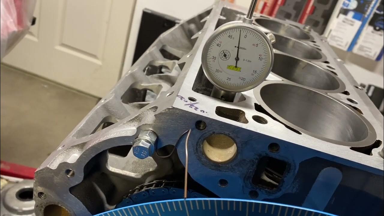 How To Degree A Camshaft In Using The 50 50 Method YouTube