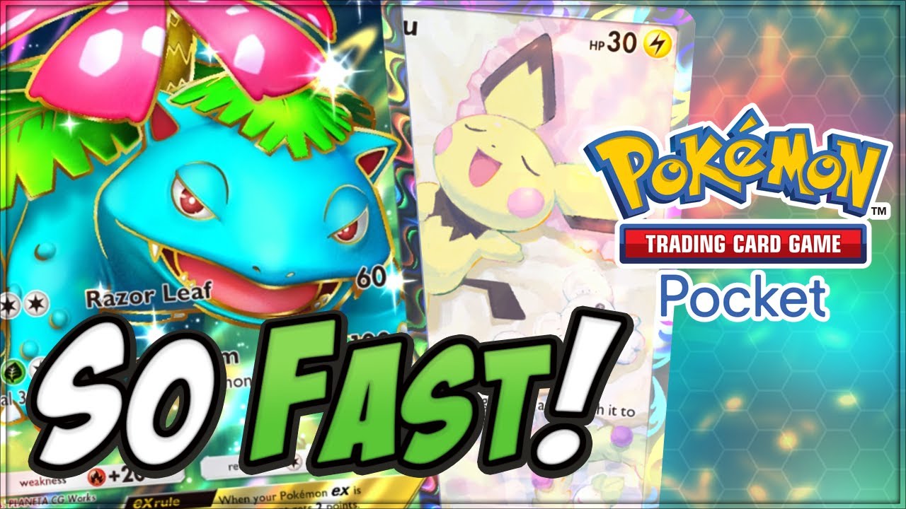 I Made A Super Fast VENUSAUR DECK.