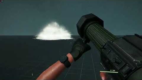 Cazador Missile Launcher - ammunition testing