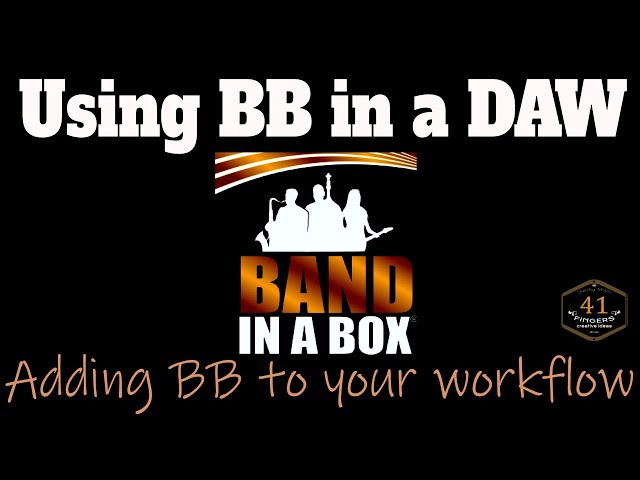 Band in a Box in your daw workflow - YouTube