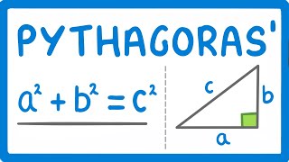 GCSE Maths  Pythagoras' Theorem And How To Use It  #120