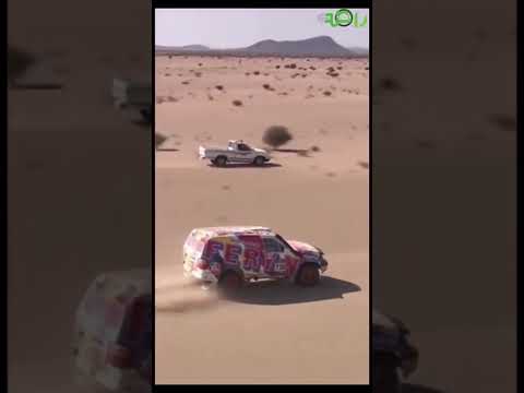 السعودي سائق رالي بالفطرة لا تتحداه