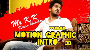 Motion Graphic Intro / arena animation / perimer / KK