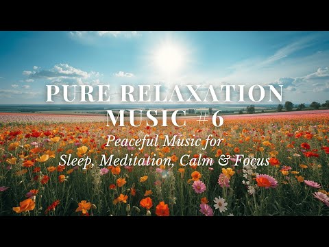 Soothing Music | Pure Relaxation Music 6 | Deep Sleep, Study, Meditation, Healing, Stress Relief