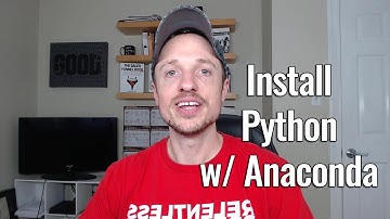 How to install Python with Anaconda on Windows 10