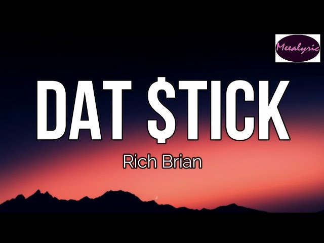 Rich Brian - Dat $tick (Lyrics Terjemahan Indonesia) | Meealyric class=