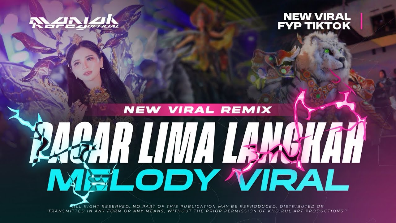 DJ PACAR LIMA LANGKAH X MELODY VIRAL FYP TIKTOK | MANIAK HOREG OFFICIAL