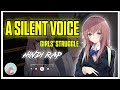 A Silent Voice Hindi Rap | Girl’s Silent Struggle 🥺