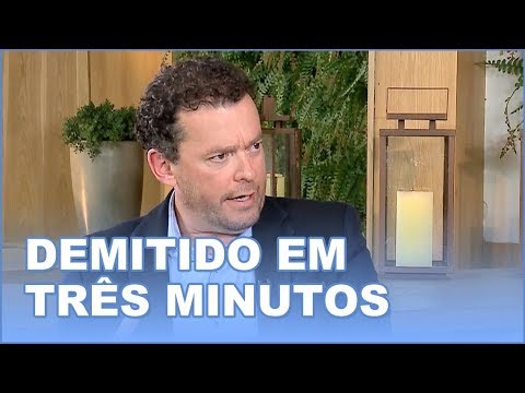 Fernando Rocha diz que foi demitido em três minutos: “Minha história é muito maior”