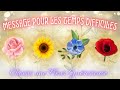 Soutien des guides dans les temps difficiles choisis une fleur