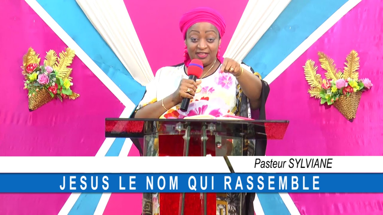 Culte Benediction 2019 07 15 PASTEUR SYLVIANE JESUS LE NOM QUI RASSEMBLE