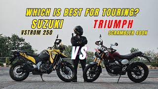 Suzuki Vstrom 250 VS Triumph Scrambler 400X Detail Comparison - Which is best For Touring? by KSC Vlogs 2,685 views 2 months ago 11 minutes, 42 seconds