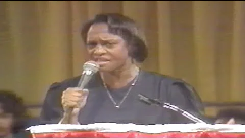 Evang. Jackie McCullough Preaches at 1994 PAW Conv...