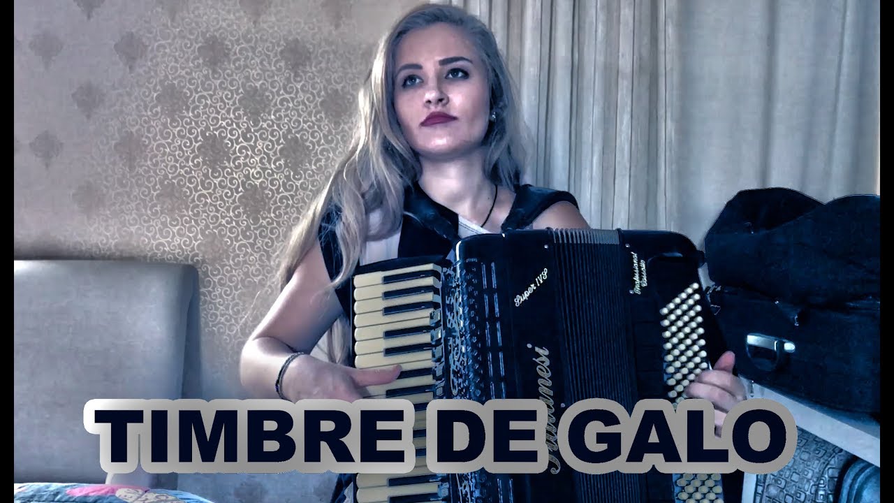 Bia Ensina - Timbre de galo (Aula de acordeon)