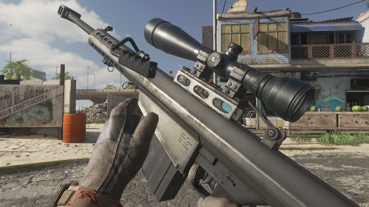 30-6 BARRETT GAMEPLAY | Call of Duty Modern Warfare Remastered ...