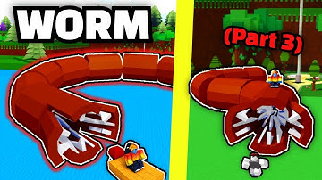 (WORM 3) Roblox FUNNY MOMENTS | Build a Boat for Treasure