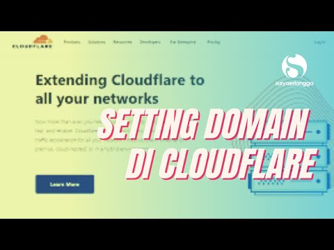 Cara Setting Domain di Cloudflare