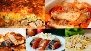 Топ-5 Супер Идей для Ужина на Скорую руку. Рыба, Курица, Мясо Топ-5 Супер Идей для Ужина на Скорую руку. Рыба, Курица, Мясо