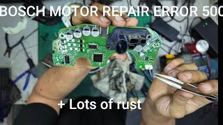 Bosch Gen 3 BDU350 CX Motor ERROR 500 Teardown + REPAIRED