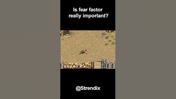 Is fear factor really important? 10 monks vs 7 monks #shorts #strategy #strongholdcrusader #rts