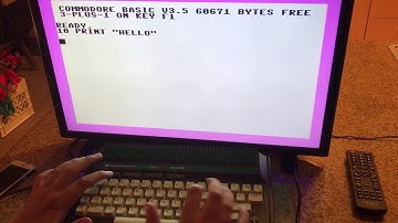Ben tries Commodore BASIC Programming