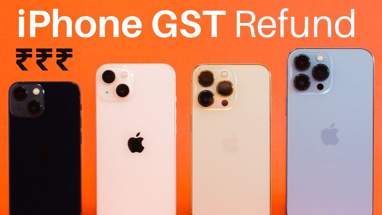 How To Claim GST Refund On Any IPhone YouTube