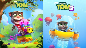 My Talking Tom vs My Talking Tom 2 Android Gameplay #12