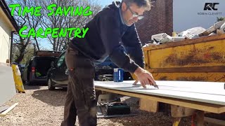 Time Saving Carpentry. Double Boarding & Cutting Holes with ease