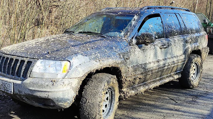 Offroad test Jeep WJ 4,7 V8 Quadra-drive II