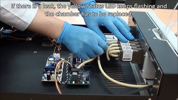 Scintomics Radio HPLC SCI8100 MMVS Part 4 Vacuum Chamber replacement