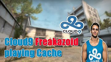C9 Freakazoid playing CS:GO ESEA on Cache (twitch stream)