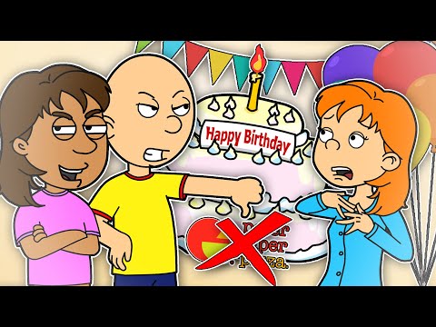 Caillou & Dora Destroy Peter Piper Pizza with an RPG 7/Ruined Rosie's Birthday/Arrested