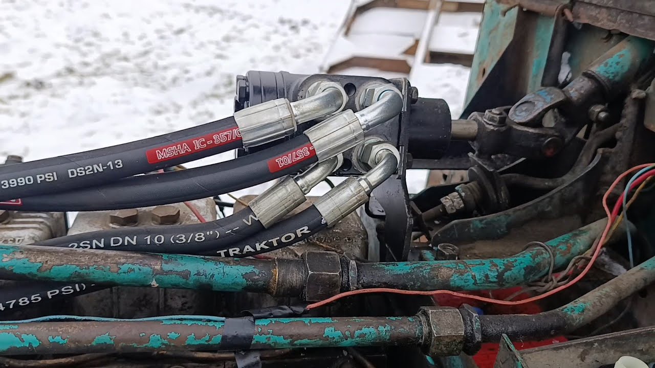 Установка дозатора на трактор Т-40АМ