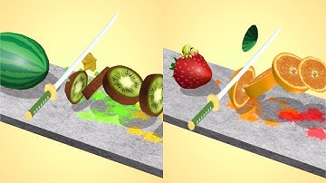 Fruit Slicer! Very Satisfying And Relaxing ASMR Slicing Game