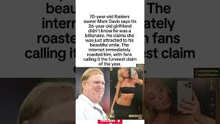 Mark Davis Sparks Online Debate 😂#shorts #MarkDavis #RaidersOwner #relationship #marriage #dating