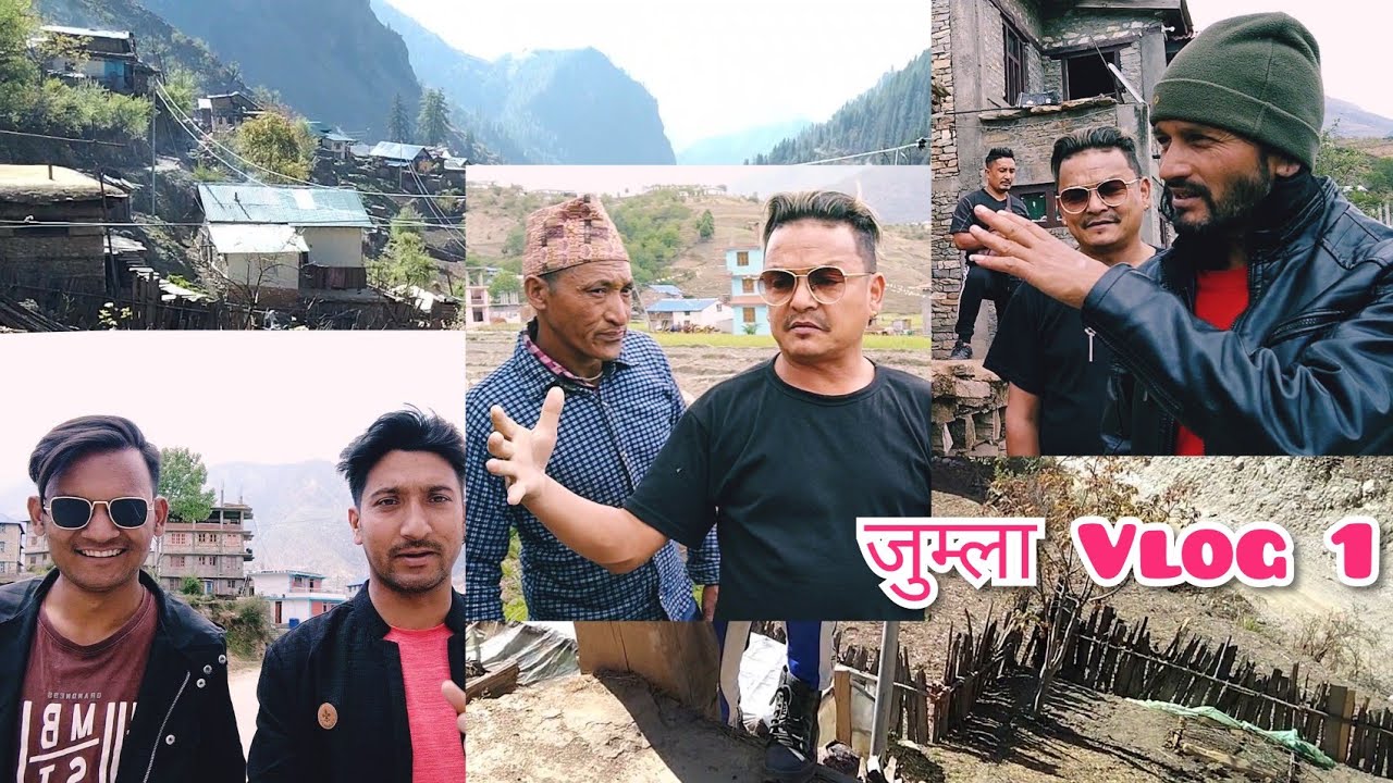 फिल्मको लोकेशन हेर्ने क्रममा जुम्ला Vlog 1 Ft ; Shovit Basnet, Ramji ...