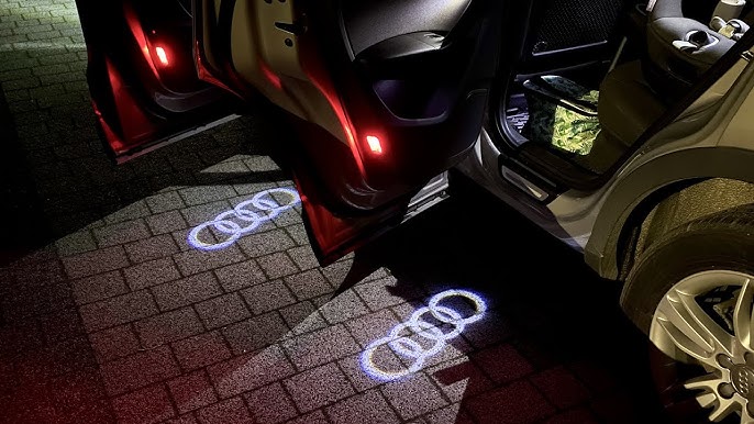 Einbau Audi LED-Einstiegsleuchte - Kinderleicht 