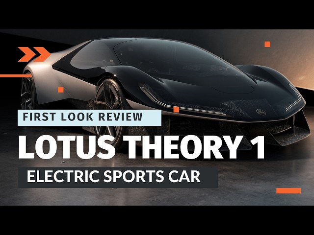 Lotus Theory 1: First Look Review of the Futuristic Concept Car