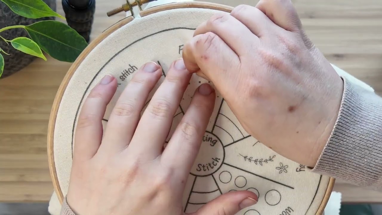 French knots tutorial