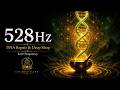528Hz DNA Repair &amp; Cell Restoration | 8 Hours Deep Sleep Healing Music | Love Frequency