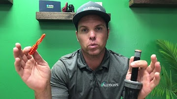 How to fix or adjust the Hunter MP Rotator sprinkler Nozzle