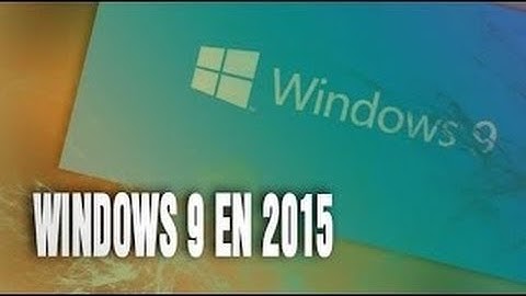 NUEVO! Windows 9 "Threshold" I Abril 2015 I Informacion + Detalles I Concept Windows