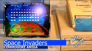 Commodore Amiga -=Space Invaders=- beta version