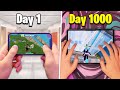 My 1,000 Day Fortnite Mobile Progression...